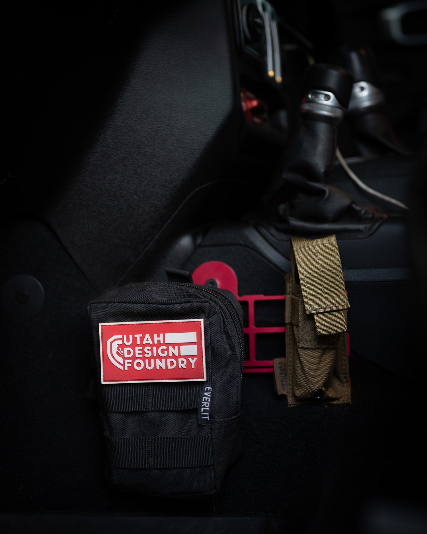 Tac Rack - Center Console Molle Panel for JL Wranglers and Gladiators