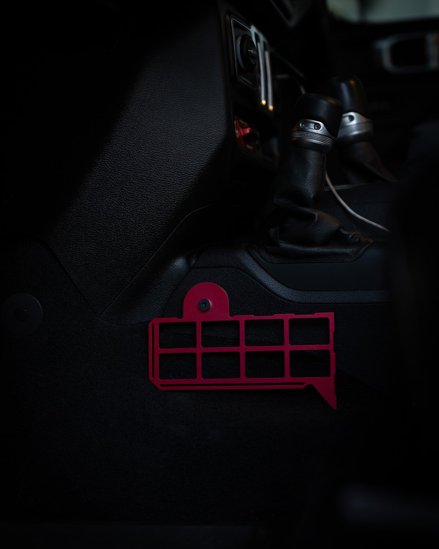 Tac Rack - Center Console Molle Panel for JL Wranglers and Gladiators