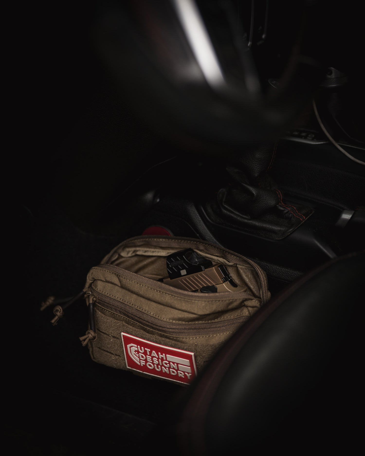 Tac Rack - Center Console Molle Panel for JL Wranglers and Gladiators