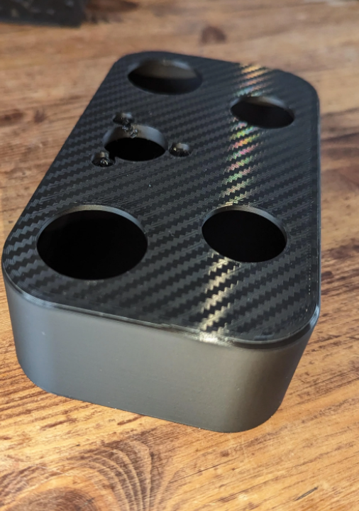 Bambu Textured PEO Plate - Carbon Fiber & Diamond