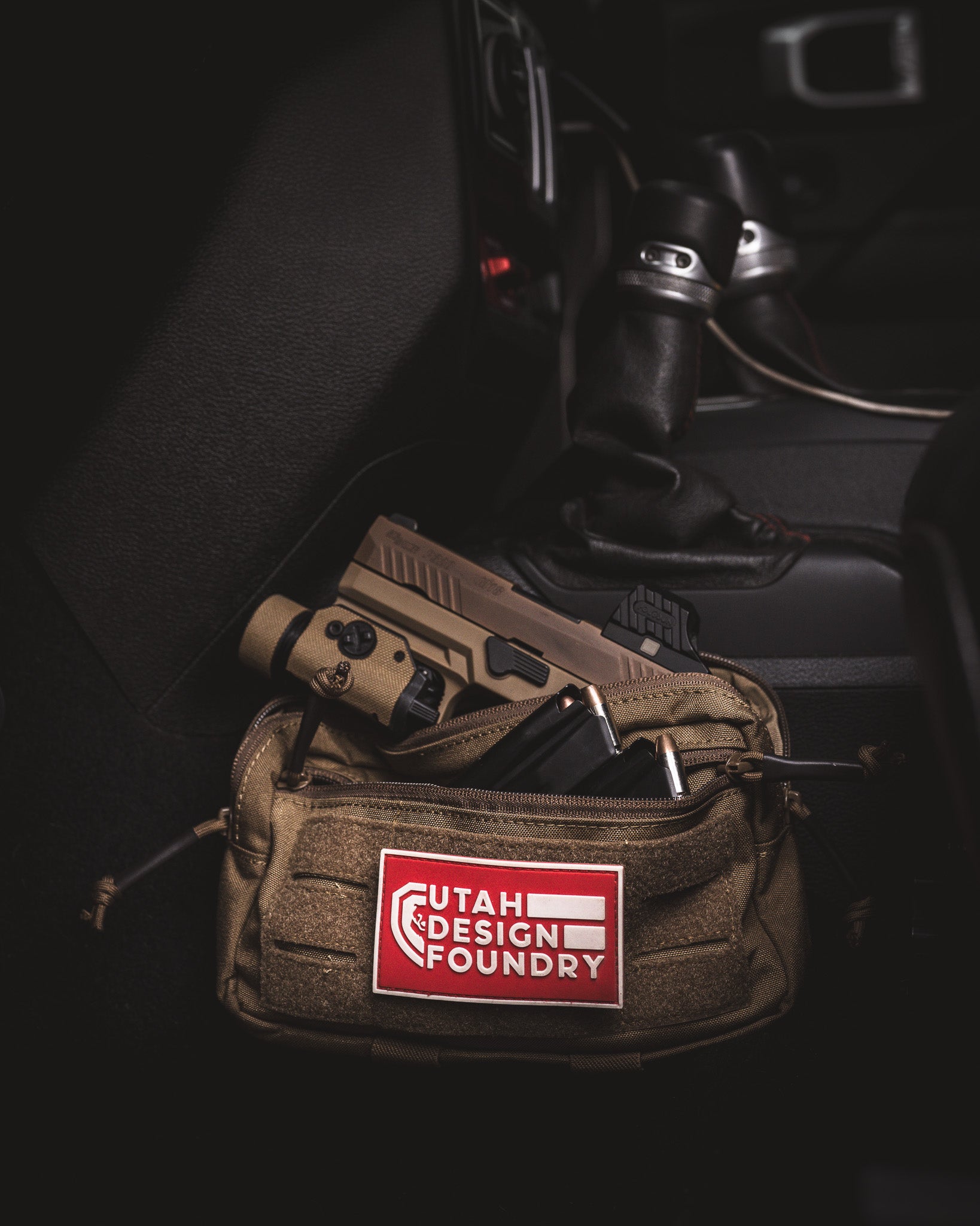 Tac Rack - Center Console Molle Panel for JL Wranglers and Gladiators ...