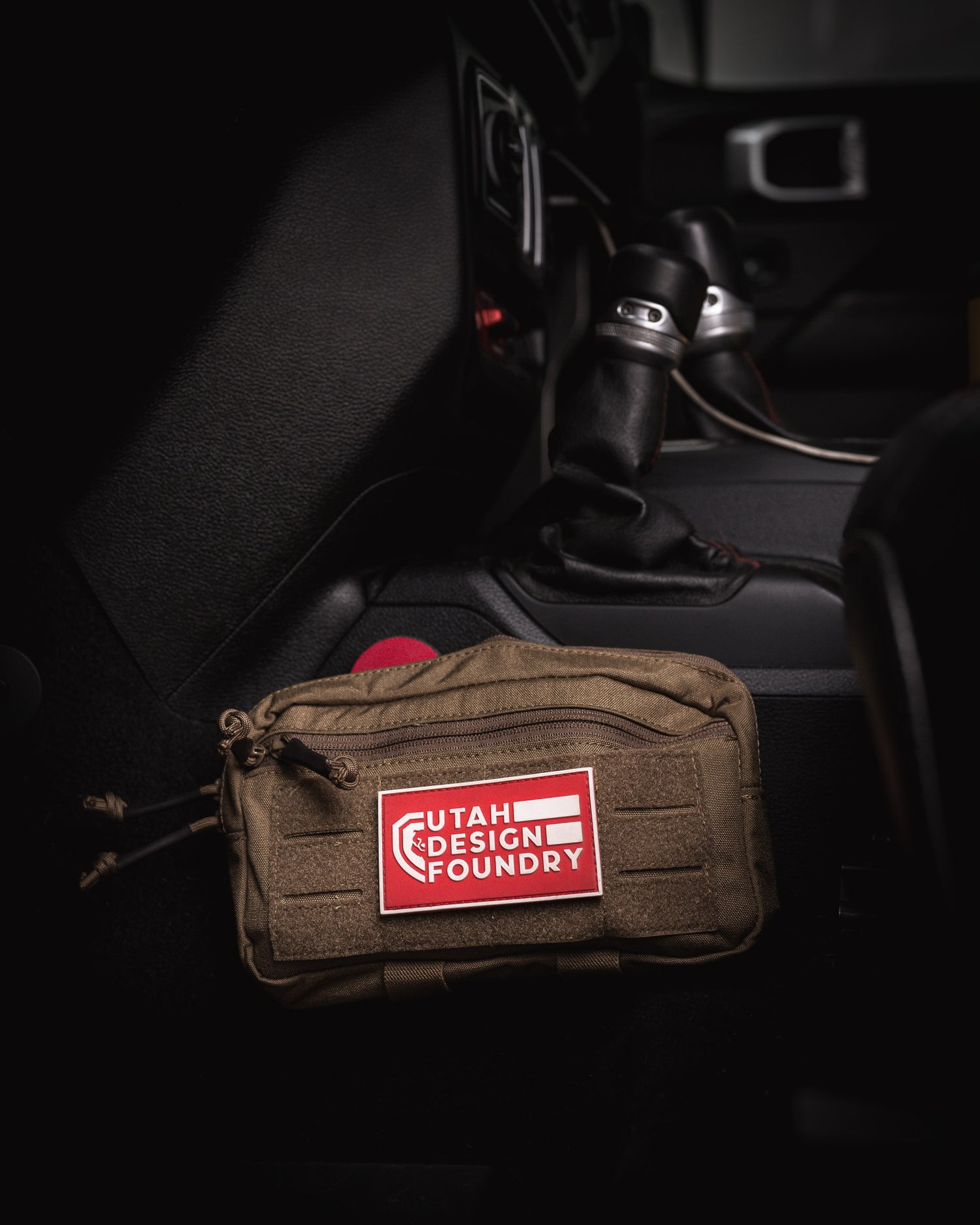 Tac Rack - Center Console Molle Panel for JL Wranglers and Gladiators